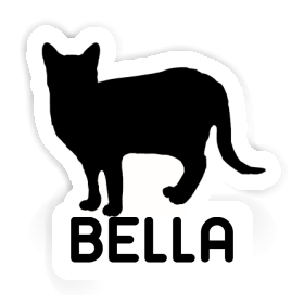 Cat Sticker Bella Image