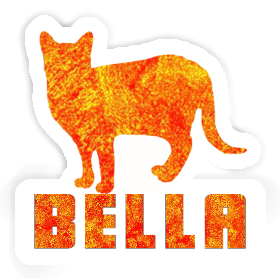 Cat Sticker Bella Image