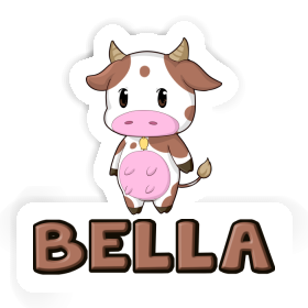 Bella Sticker Cow Image