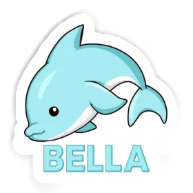 Dolphin Sticker Bella Image