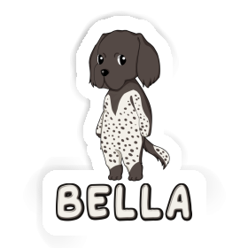 Sticker Small Munsterlander Bella Image