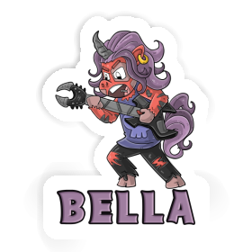 Rocking Unicorn Sticker Bella Image