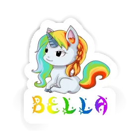 Unicorn Sticker Bella Image