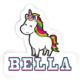 Autocollant Licorne Bella Image