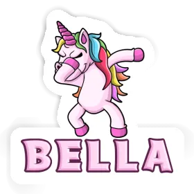 Bella Sticker Dabbing Unicorn Image