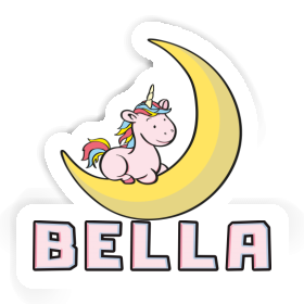 Autocollant Licorne Bella Image