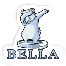 Polar Bear Sticker Bella Image