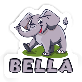 Elephant Sticker Bella Image