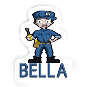 Electrician Sticker Bella Image