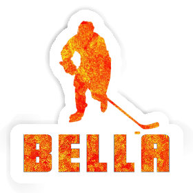 Eishockeyspieler Aufkleber Bella Image