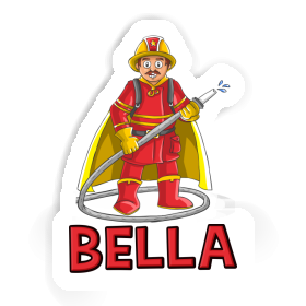 Bella Sticker Firefighter Image