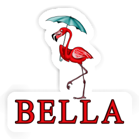 Bella Sticker Flamingo Image