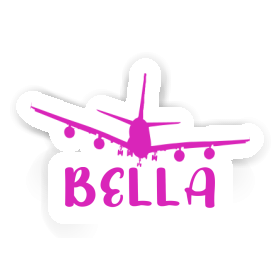 Sticker Airplane Bella Image