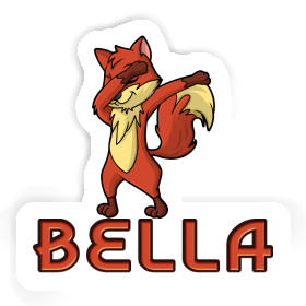 Fuchs Aufkleber Bella Image