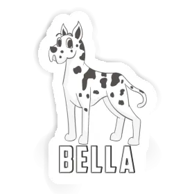 Sticker Bella Great Dane Image