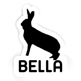 Aufkleber Bella Hase Image