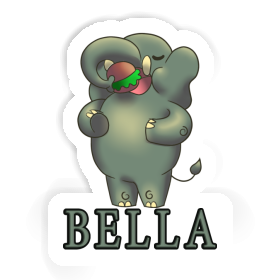 Sticker Hamburger Bella Image