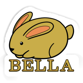 Autocollant Lapin Bella Image