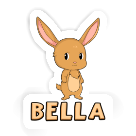 Easter Bunny Sticker Bella Image