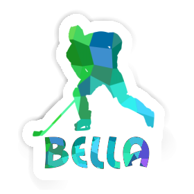 Aufkleber Bella Eishockeyspieler Image