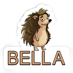 Sticker Bella Standing Hedgehog Image