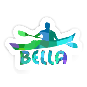 Sticker Kayaker Bella Image