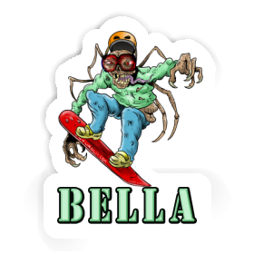 Aufkleber Bella Snowboarder Image