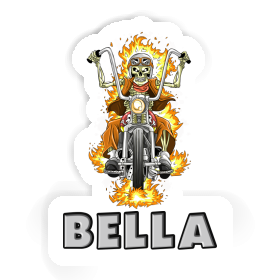 Sticker Bella Motorbike Rider Image