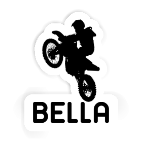 Bella Sticker Motocross Rider Image