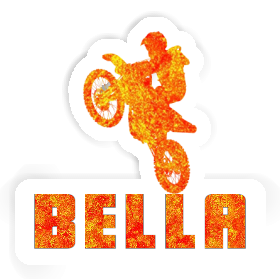 Sticker Bella Motocross Rider Image