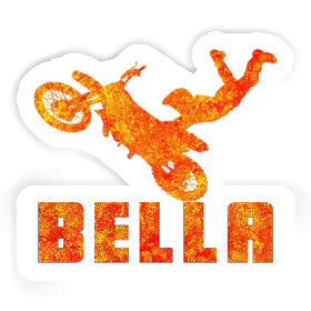 Sticker Bella Motocross Rider Image