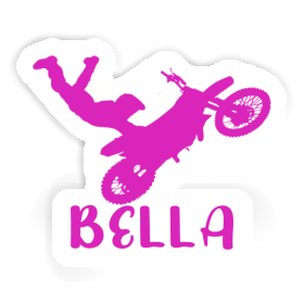 Motocross Rider Sticker Bella Image