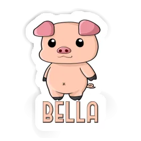 Piggy Sticker Bella Image