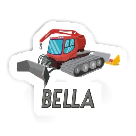 Pistenraupe Sticker Bella Image