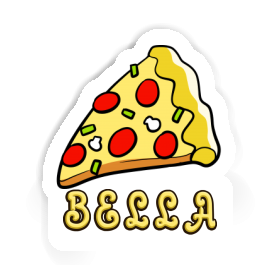 Slice of Pizza Sticker Bella Image