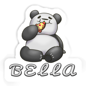 Bella Sticker Pizza Panda Image