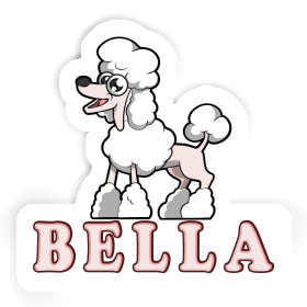 Autocollant Bella Caniche Image