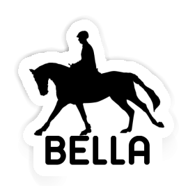 Autocollant Cavalière Bella Image