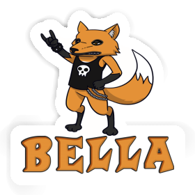 Sticker Bella Rocker Fox Image