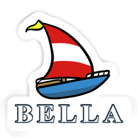 Sticker Bella Sailboat Image