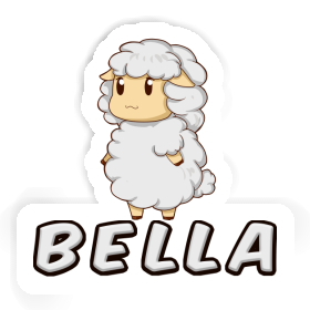 Bella Sticker Sheep Image