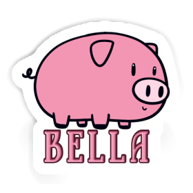 Bella Sticker Pig Image