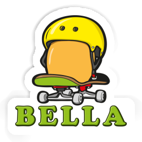 Sticker Skateboard Egg Bella Image