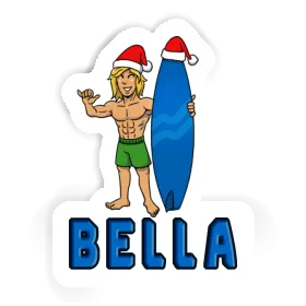 Sticker Surfer Bella Image