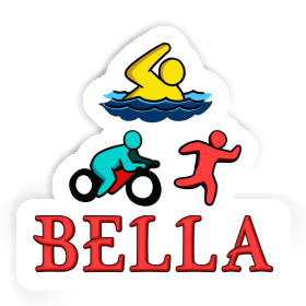 Sticker Triathlete Bella Image