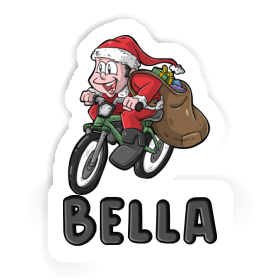 Bicycle Rider Sticker Bella Image