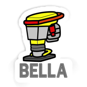 Sticker Vibratory tamper Bella Image