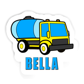 Water Truck Sticker Bella Image