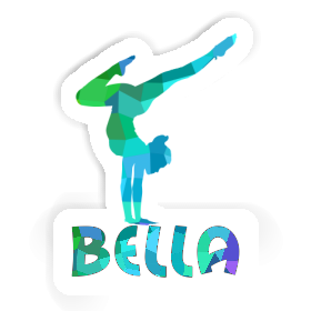 Bella Sticker Yoga Woman Image