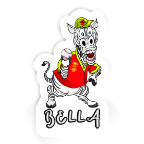 Sticker Bella Zebra Image